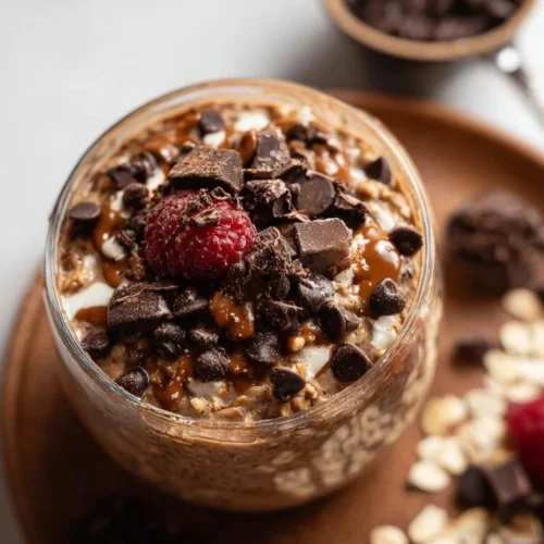 Healthy Chocolate Overnight Oats