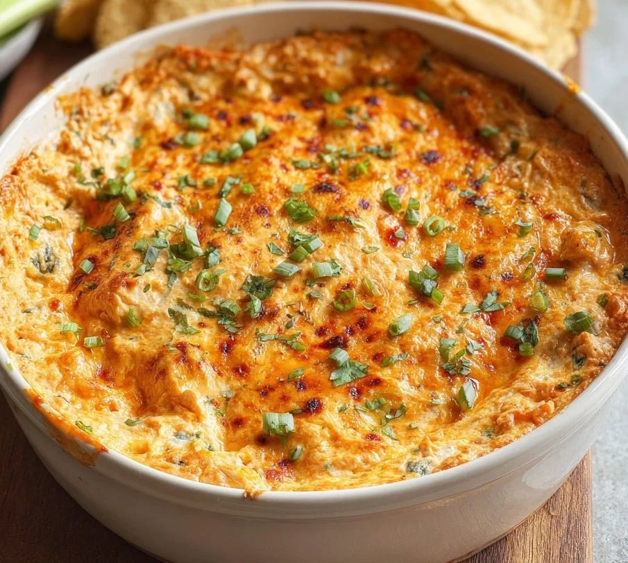 Healthy High Protein Buffalo Chicken Dip