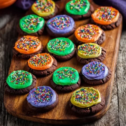 Hocus Pocus Brownie Bites