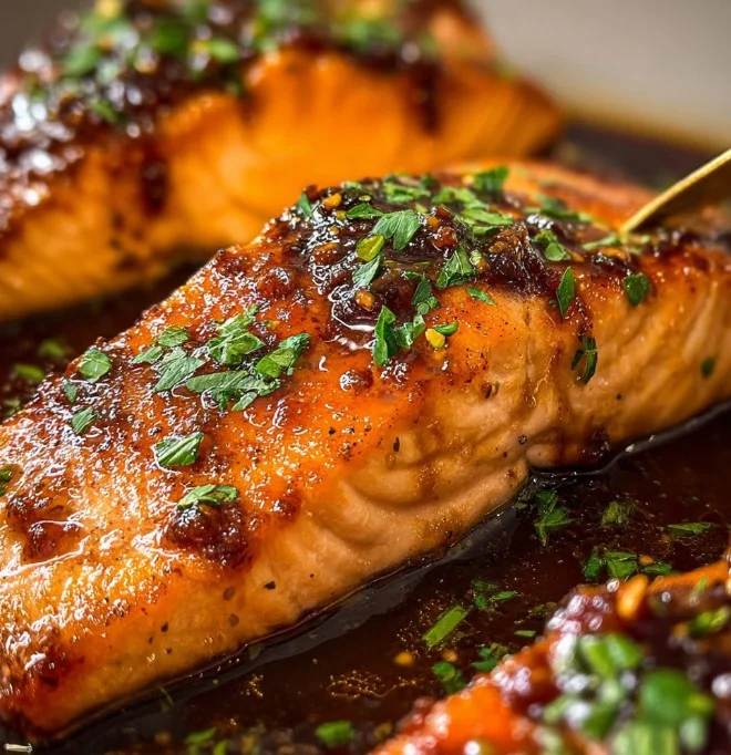 Honey Glazed Salmon