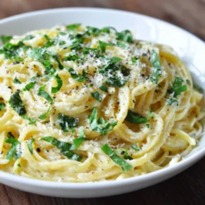 lemon basil pasta
