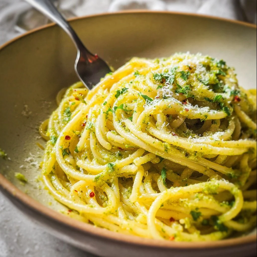 Lemon Pesto Pasta