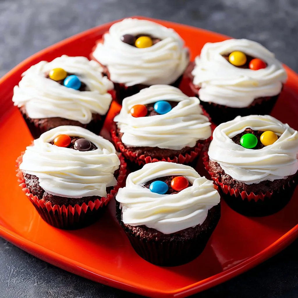 Mummy Cupcakes
