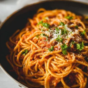 One Pot Spaghetti