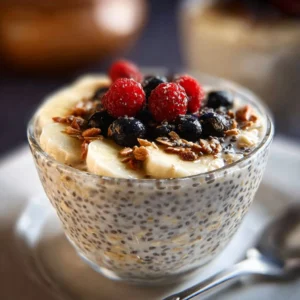 Overnight Oats with Chia Seeds