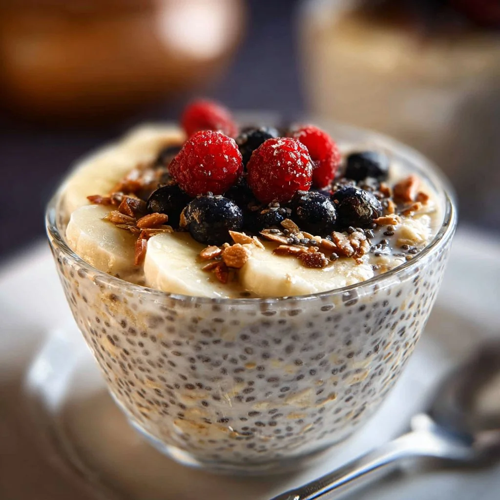 Overnight Oats with Chia Seeds