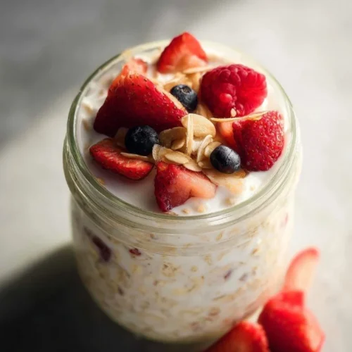 Overnight Oats with Yogurt
