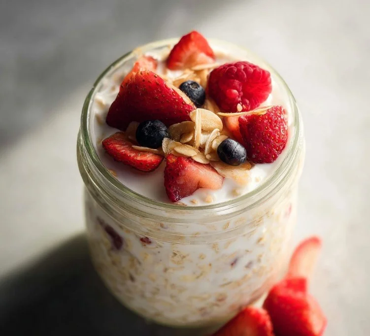 Overnight Oats with Yogurt
