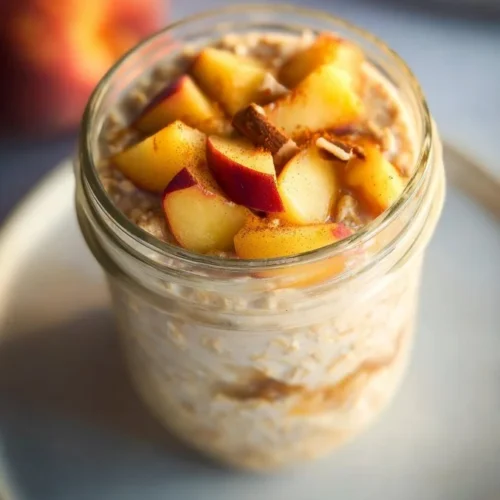 Peach Overnight Oats