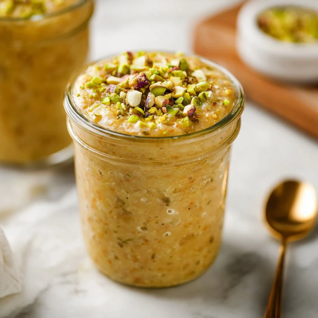 Pistachio Overnight Oats