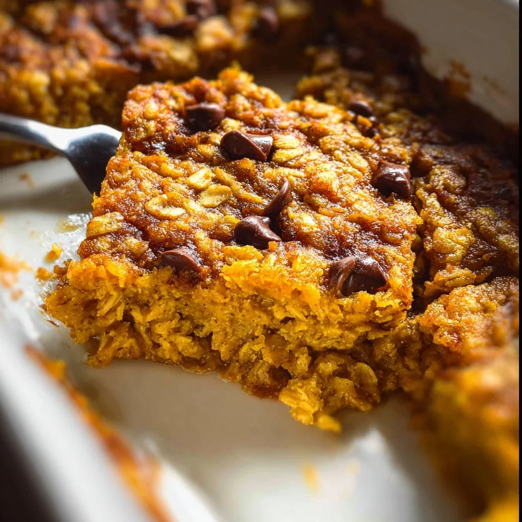 Pumpkin Baked Oatmeal