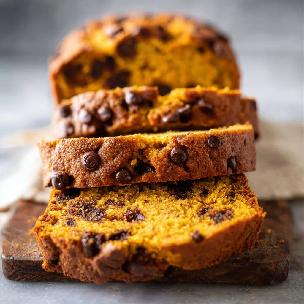 Pumpkin Chocolate Chip Bread