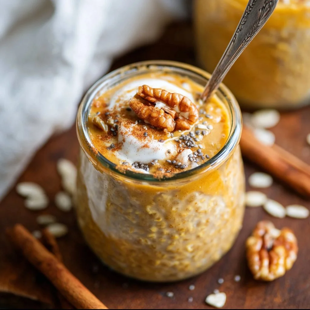 Pumpkin Overnight Oats