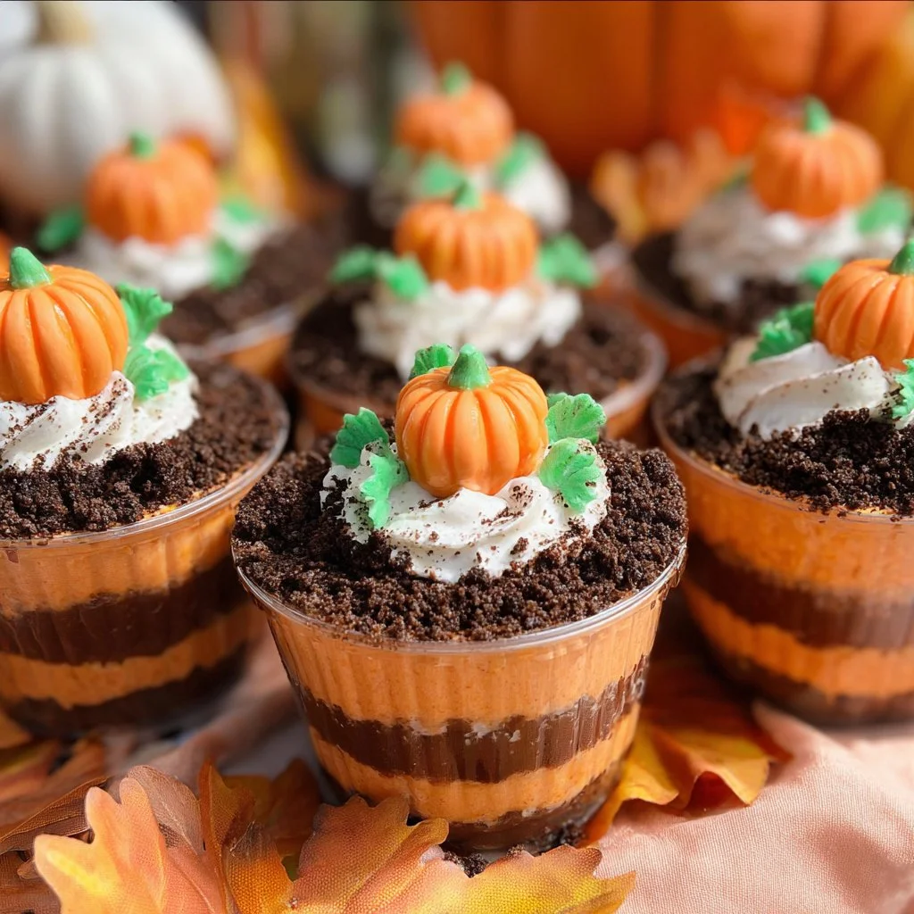 Pumpkin Patch Dirt Cups