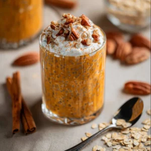 Pumpkin Pie Overnight Oats
