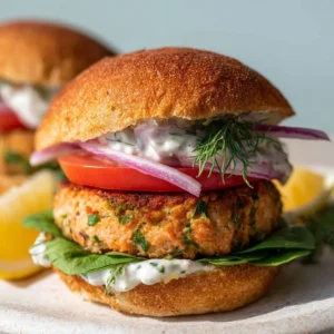 Salmon Burgers