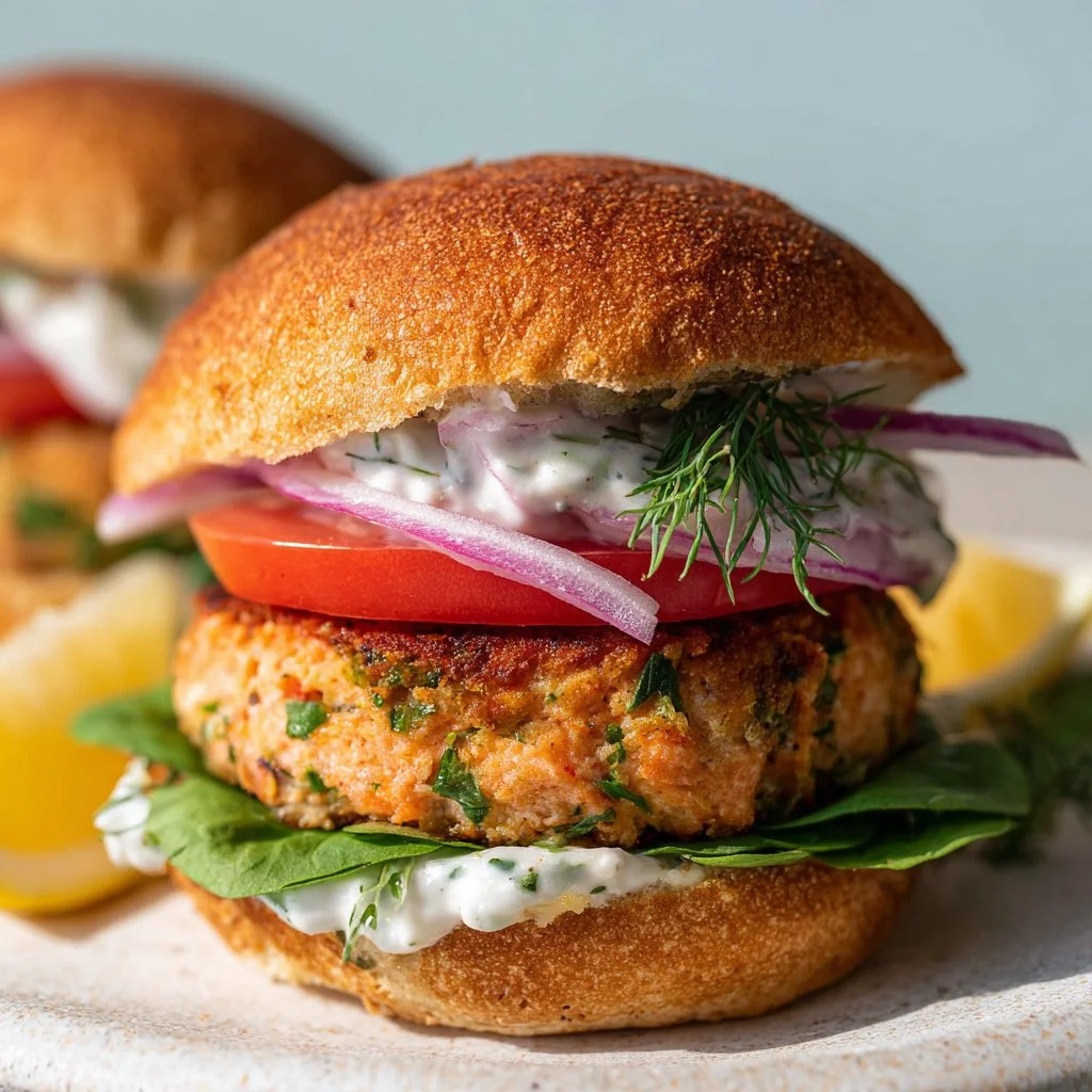 Salmon Burgers