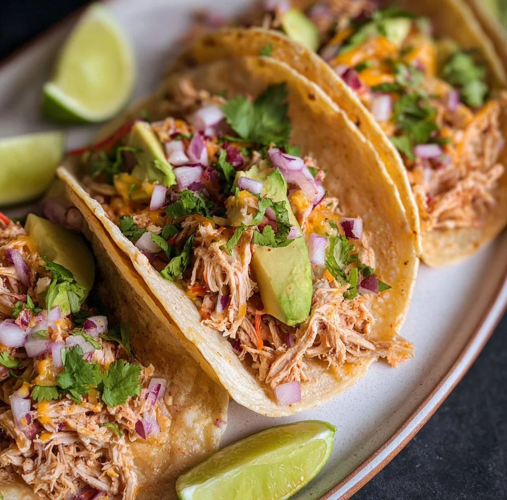 Shredded Chicken Tacos
