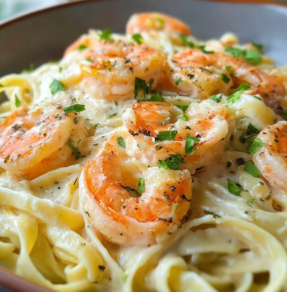 Shrimp Alfredo