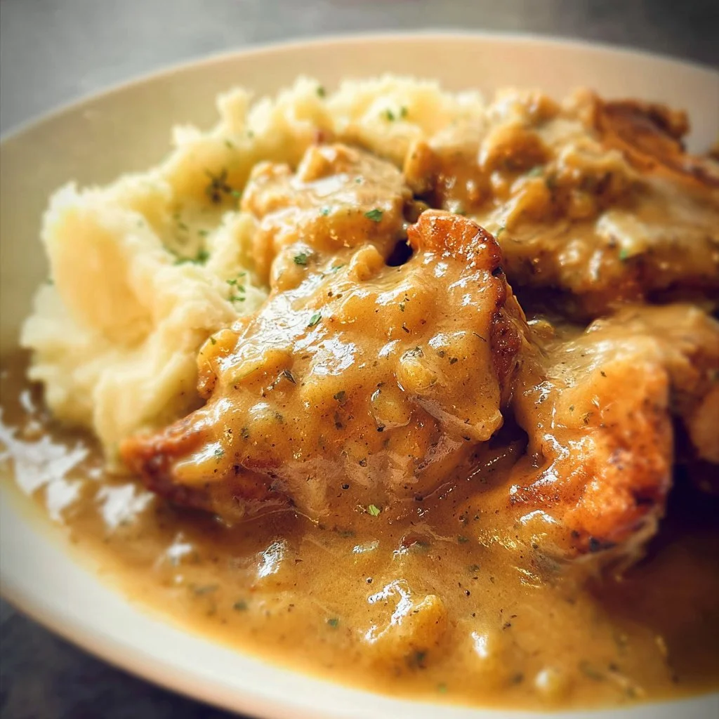 Smothered Chicken and Gravy