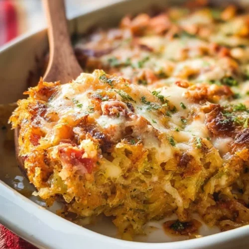 Spaghetti Squash Casserole