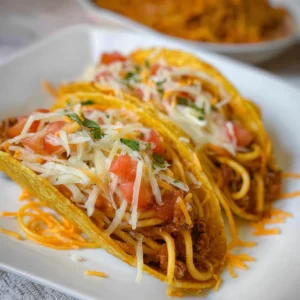 Spaghetti Tacos