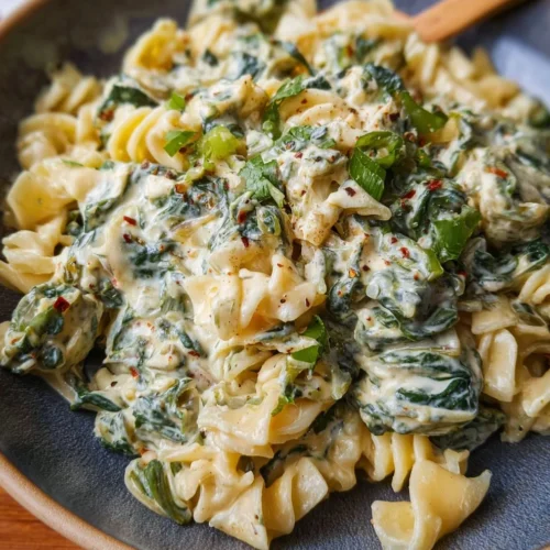 Spinach Artichoke Pasta recipe