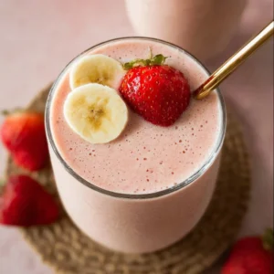 Strawberry Banana Protein Smoothie