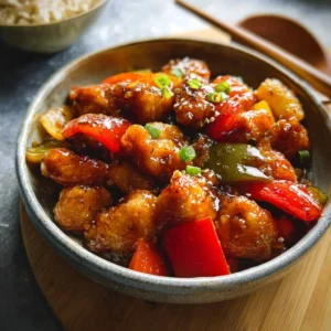 Sweet and Sour Chicken