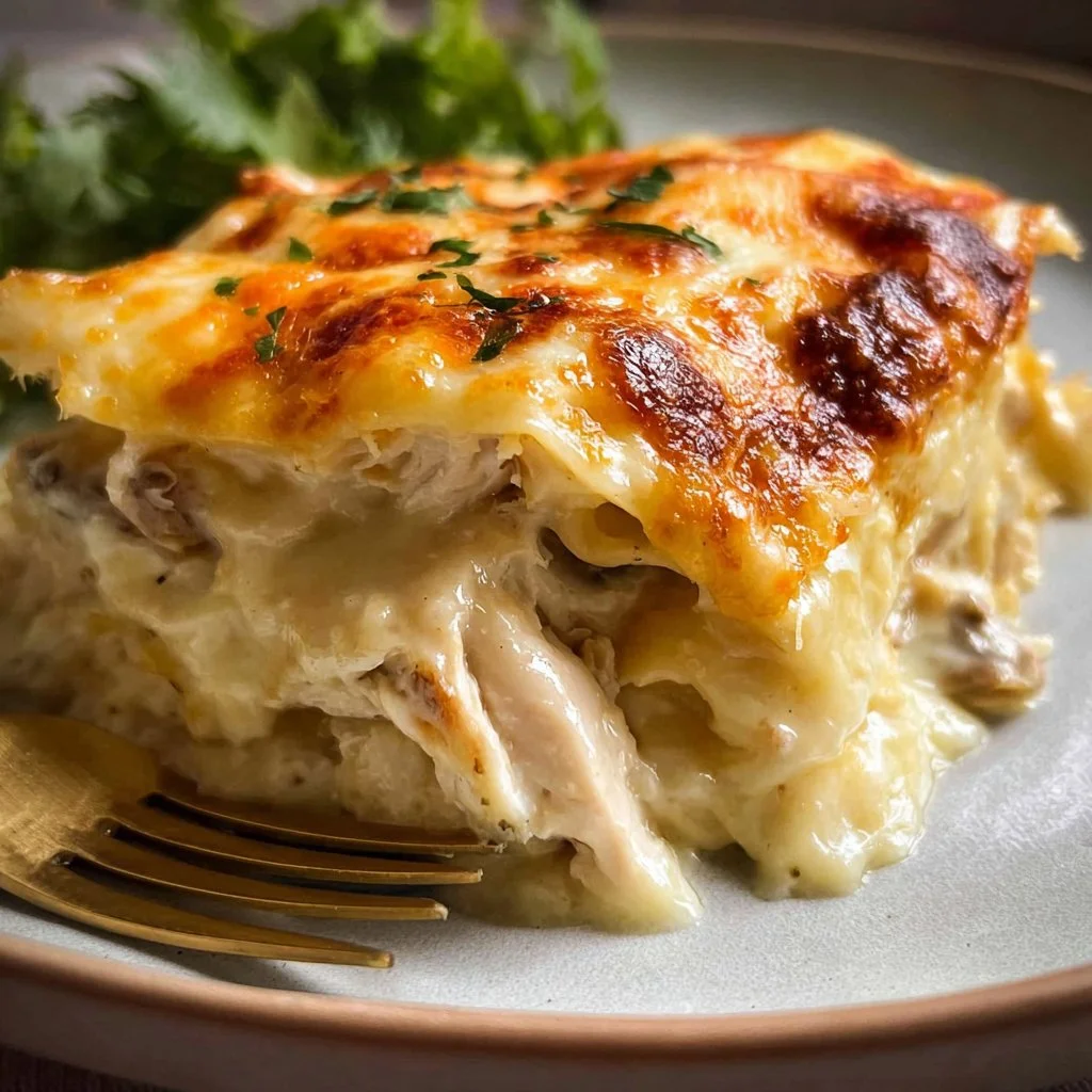 White Chicken Lasagna