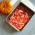 Zombie Guts Halloween Cinnamon Rolls
