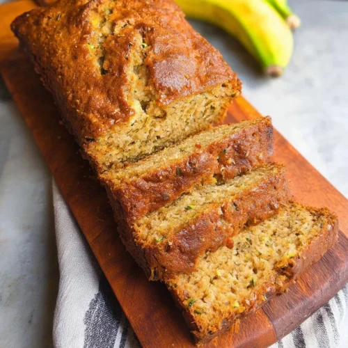 Zucchini Banana Bread