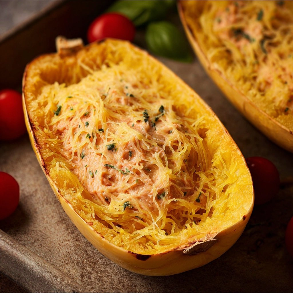 Boursin Spaghetti Squash