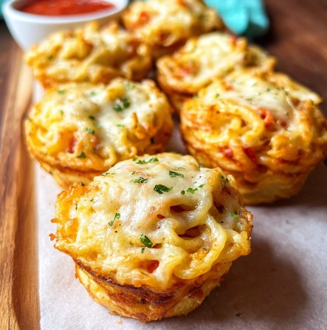 Spaghetti Muffins