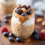 Almond Butter Overnight Oats