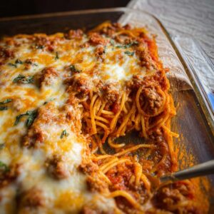 Baked Spaghetti Casserole recipe