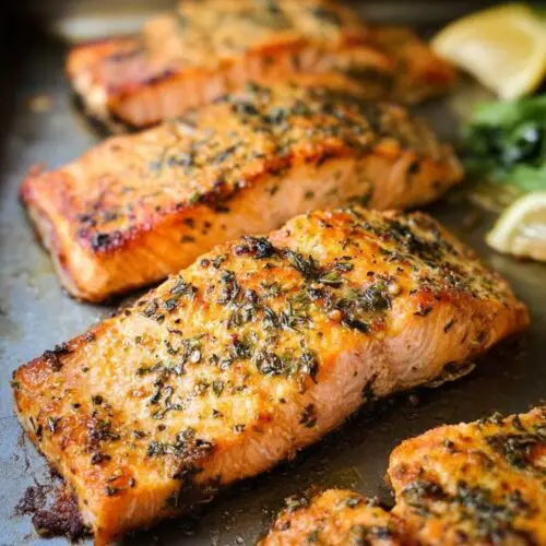 Broiled Salmon