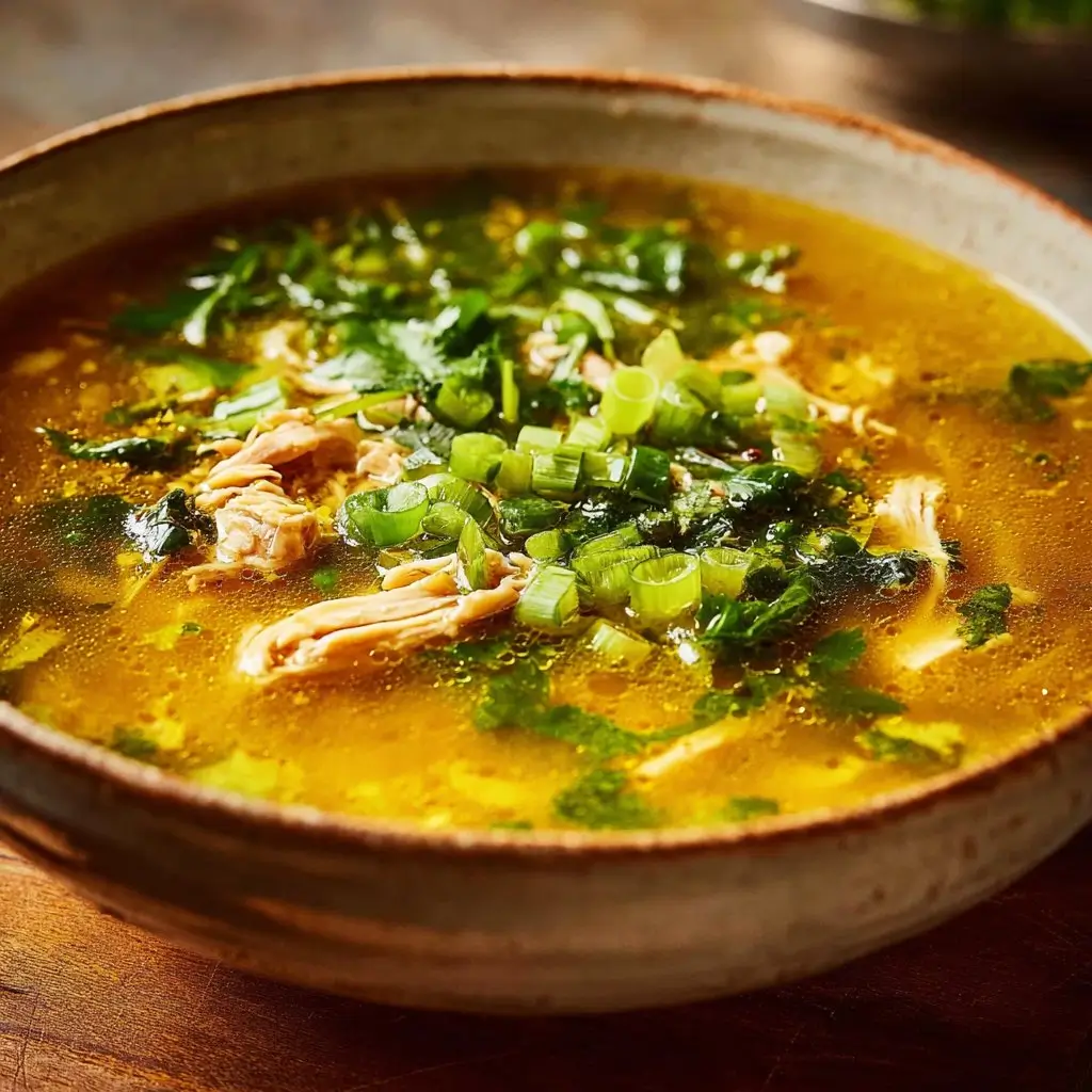 Chicken Poblano Soup