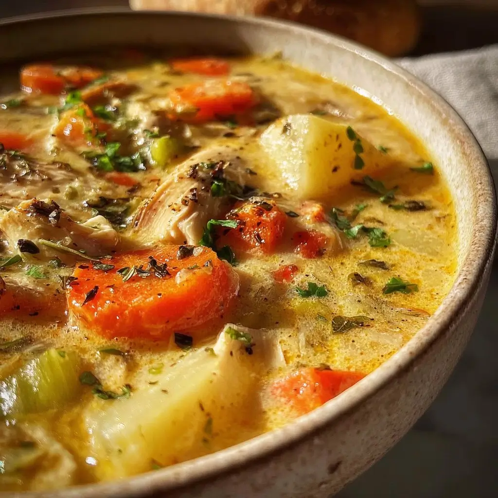 Chicken Pot Pie Soup