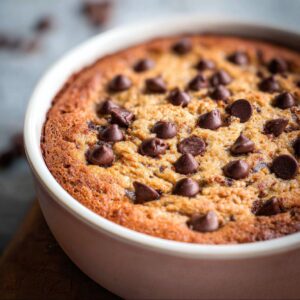 Chocolate Chip Baked Oats