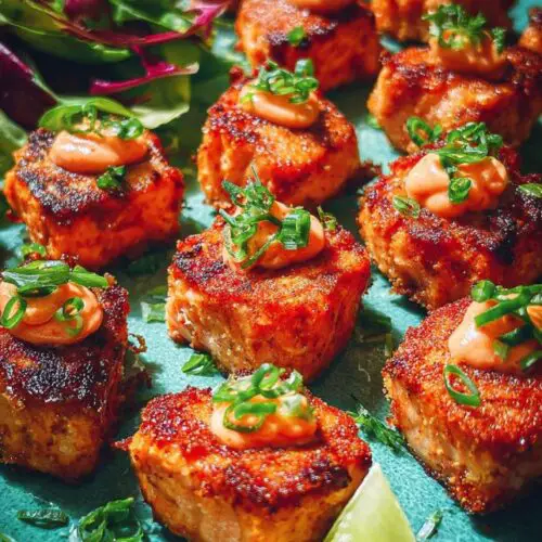 Crispy Salmon Bites