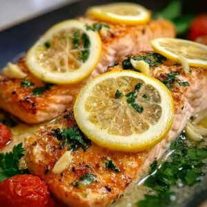 Lemon Garlic Salmon