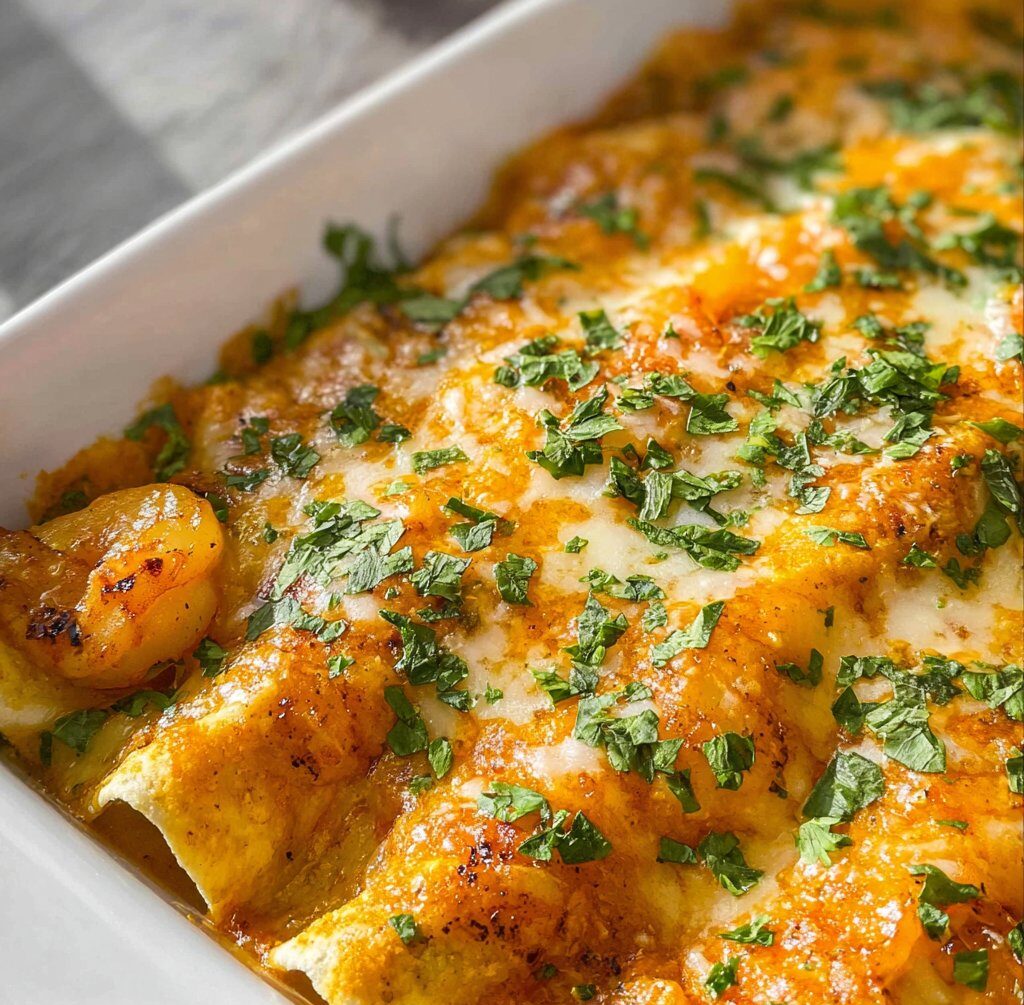Shrimp Enchiladas