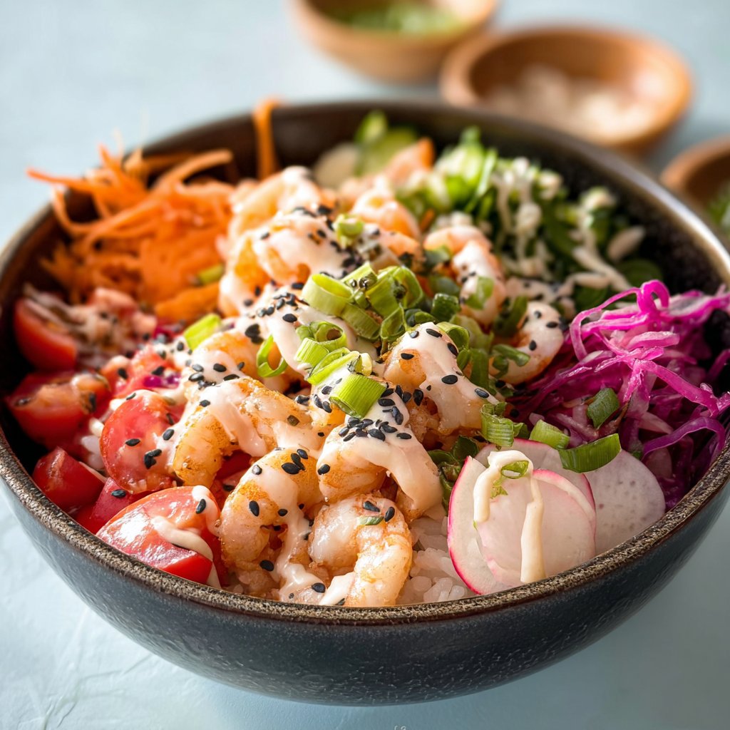 Shrimp Poke Bowl