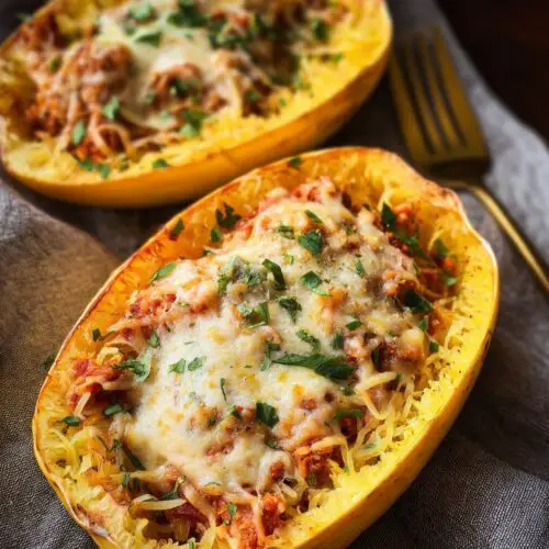 Spaghetti Squash Boats