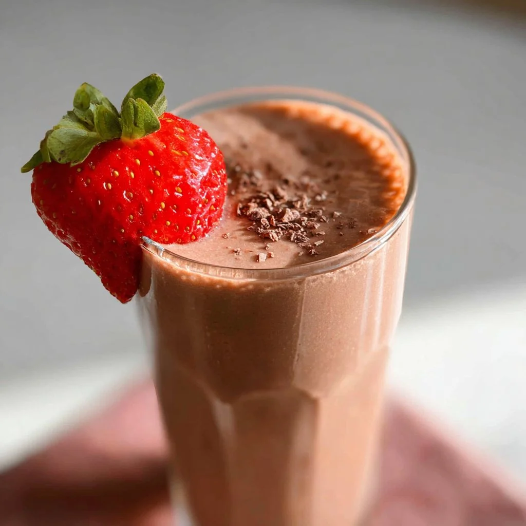 Chocolate Strawberry Smoothie