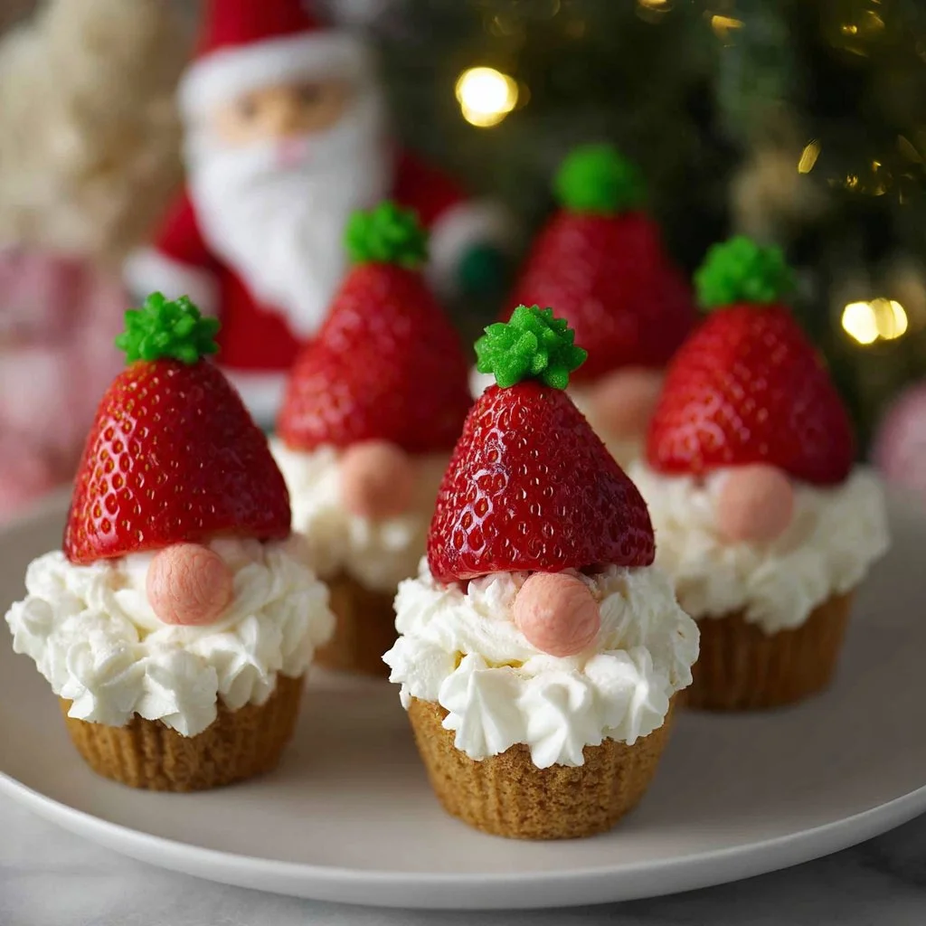 Deliciously decorated Christmas Gnome Cookies for festive cheer