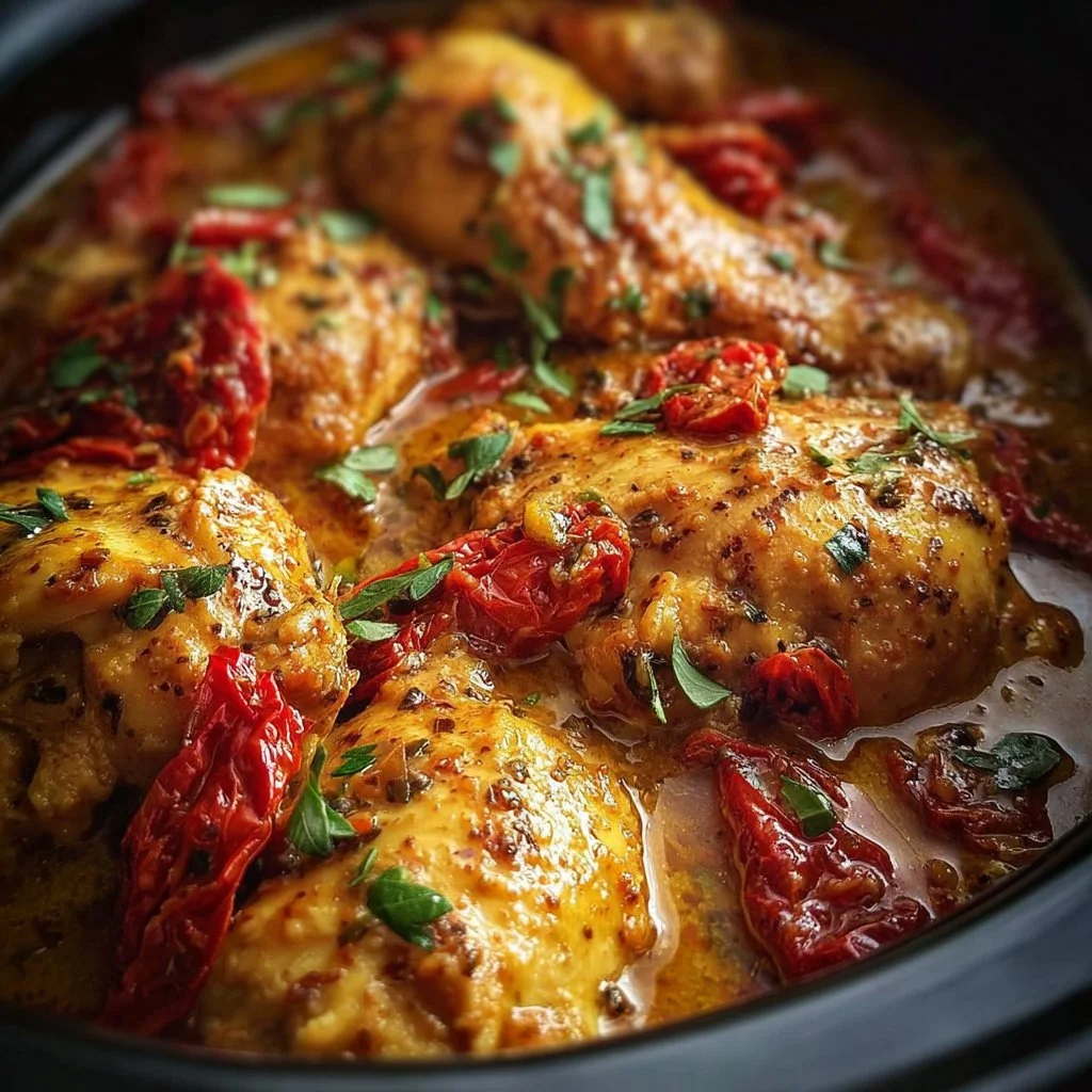 Delicious Dump and Go Crockpot Marry Me Chicken recipe