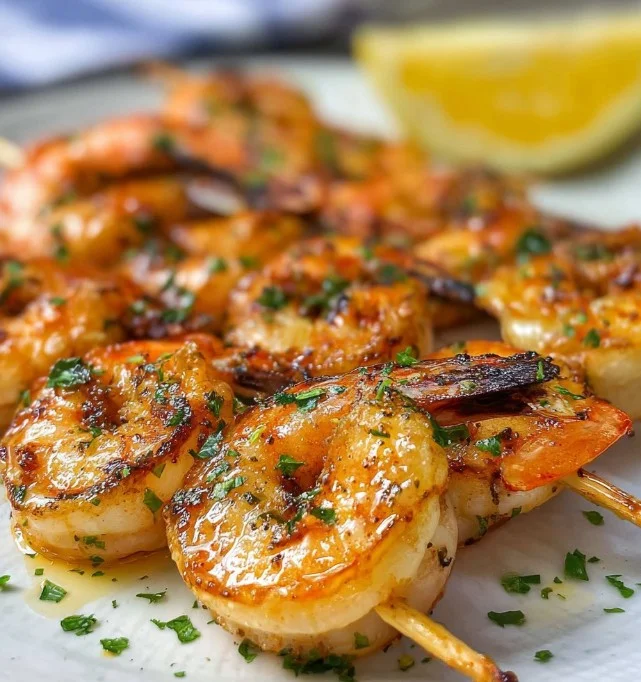 Grilled Shrimp Skewers