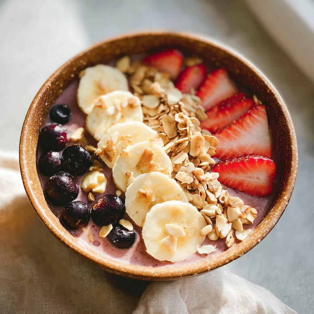 healthy smoothie bowl